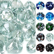 Onlyfire bag of 10 lb fire glass diamonds showing product and weight for easy purchase decision