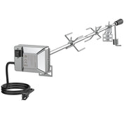 onlyfire rotisserie kit front view showing complete included parts and easy setup benefit