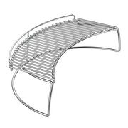 onlyfire warming rack front profile showing fit and extra surface
