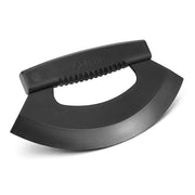 onlyfire front view of kettle scraper showing ergonomic shape and safe plastic blade