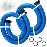 Ophjerg front view of packaged Intex replacement hoses showing two hoses