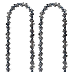 Opuladuo close-up of chain teeth and links, illustrating sharp edge detail for precise pruning