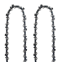 Opuladuo close-up of chain teeth profile with sharp cutters for cleaner cuts
