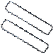 Opuladuo front packaging showing two 10" chains, clear fit for WORX WG309