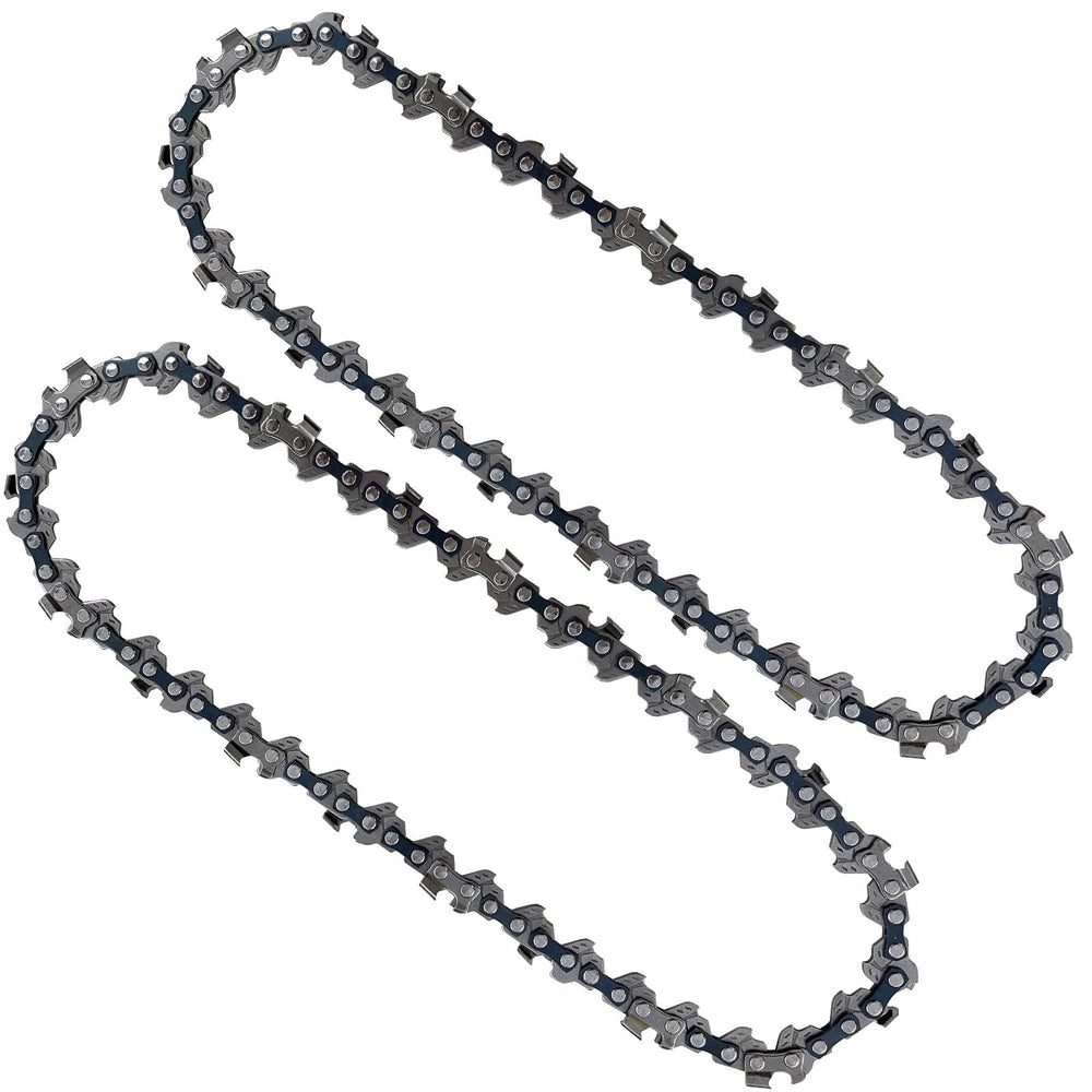 Opuladuo front packaging showing Kobalt 6-inch chains and quick replacement benefit