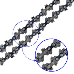 Opuladuo detailed link and rivet view ensuring durable performance for Kobalt saw