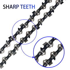 Opuladuo chain next to ruler showing precise 10-inch length for accurate sizing
