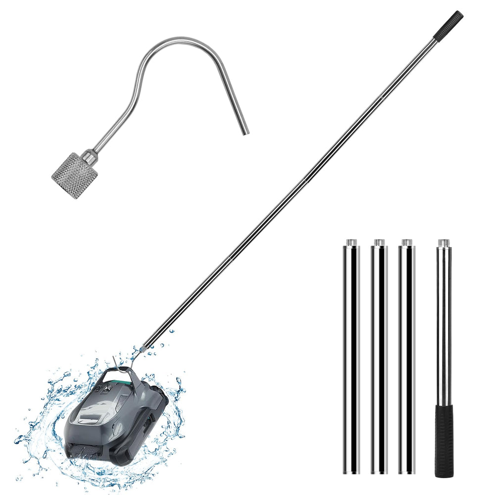ORAPXI front view of hook and pole showing full kit and benefit of quick retrieval