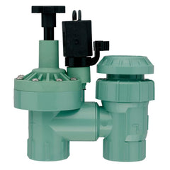 Orbit front view of anti-siphon valve showing fittings, ensures reliable backflow protection