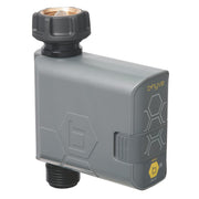 Orbit B-hyve front view showing compact timer for easy garden automation