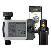 Orbit B-hyve XD front view showing port and robust housing benefit easy outdoor control