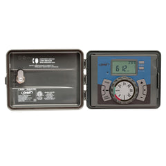 Orbit controller front view showing secure door and display for protected outdoor use