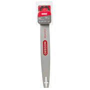 Oregon 20-inch bar and chain front packaging showing complete kit benefits
