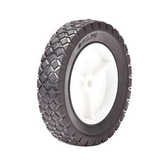 Oregon wheel front view showing diamond tread for improved traction