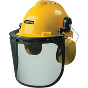 Oregon helmet front view showing full set and clear identification benefit