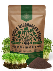 Organo Republic front packaging showing resealable 4oz bag and seed count benefit
