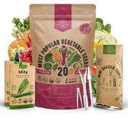 Organo Republic front packaging showing kit and resealable bag and easy storage benefit