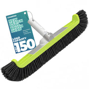 OSAMEDA front view of 18-inch pool brush showing shape and color for efficient cleaning