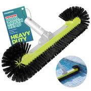OSAMEDA front view brush head showing charcoal finish and robust cleaning benefit