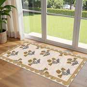 Othilic front door mat floral pattern shown, adds welcoming curb appeal