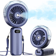 Otlonpe front angled view showing compact fan and mist for quick cooling