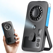 Otlonpe front view showing sleek black body and cooling vents, highlighting portability