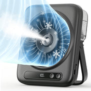 Otlonpe front view showing compact fan and clear tank for quick identification and portability