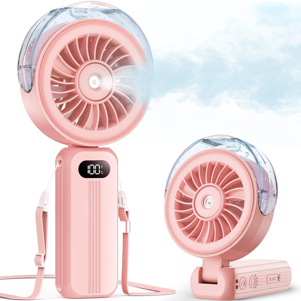 Otlonpe front view showing fan blades and mist nozzle for quick cooling