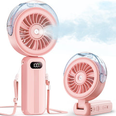Otlonpe front view showing fan blades and mist nozzle for quick cooling