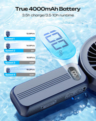 Otlonpe held in hand showing comfortable grip and powerful airflow