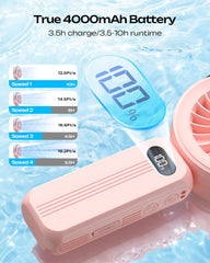 Otlonpe held in hand to show compact size and easy portability benefit