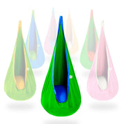 OUTREE pod swing front view showing cozy seat and shape for comfort