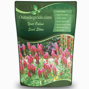 Outsidepride front packaging showing 10 lb bag and seed benefits