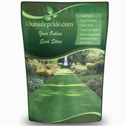 Outsidepride front bag showing product and benefit of pure seed