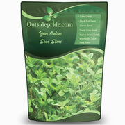 Outsidepride seed bag front showing product and high-yield benefit