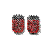 OXO replacement heads front pack shows two heads and benefits