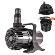 OYO WATER front view of pump showing compact durable housing and quiet benefit