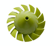 palart front view of blower fan showing shape and fit, ensures correct replacement
