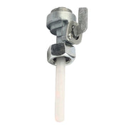 Panari fuel shut off valve front view showing compact metal body and switch, improves fuel control