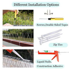 PANGCH close-up of stainless steel spikes showing weatherproof durability