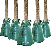 PANGCH tree watering bag front view showing 5-pack and benefits of easy deep watering