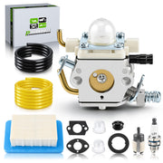 partszen carburetor front view showing fitment and easy replacement benefit