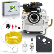 partszen carburetor front view showing precise fit for easy replacement