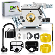 partszen carburetor front view showing intake and throttle for accurate fit