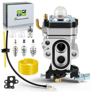 partszen carburetor front view showing mounting ports and improved fit
