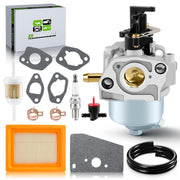 partszen carburetor front view showing mounting ports for easy replacement