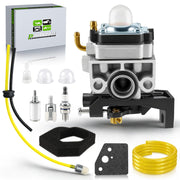 partszen carburetor front view showing clean casting and mounting points for easy replacement