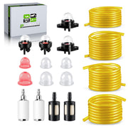 partszen kit front view showing complete fuel line and primer bulb set with clear labeling benefit