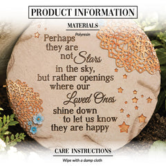 Pavilion Gift Company close-up of embossed stars showing textured detail and lasting finish