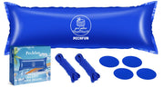 Pechfun front view of packaged pool pillow showing robust build and included items